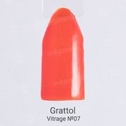 Grattol, Гель-лак Vitrage №07 (9 мл.)