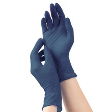 mediOk, Нитриловые неопудренные перчатки - Цвет черничный (blackberry, р-р S, 50 пар в уп.)