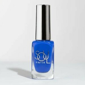 SOULnails, Лак для ногтей укрепляющий - BLUE №143 (10,5 мл)