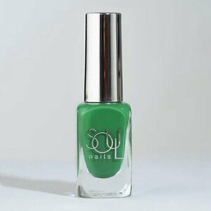SOULnails, Лак для ногтей укрепляющий - GREEN №146 (10,5 мл)