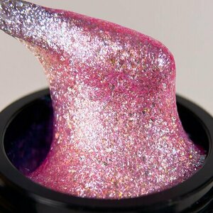 ENIGMANIC, Diamond Art Gel - Гель для моделирования с хлопьями юки №05 (15 гр.)