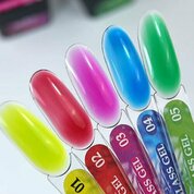 ENIGMANIC, Glass Gel - Гель для моделирования витражный №01 (15 гр.)