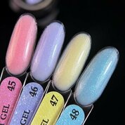 ENIGMANIC, SMART gel - Жидкий бескислотный гель с шиммером №47 (15 мл.)