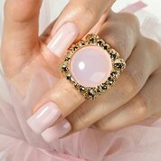 ruNail, Камуфлирующий УФ-гель Сила нежности - Пыльный лепесток №5503 (15 г)
