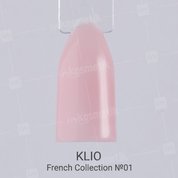 Klio Professional, Гель-лак French collection №1 (15 мл.)