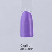 Grattol, Гель-лак Blue Violet №07 (9 мл.)