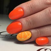 Grattol, Гель-лак Orange Red №29 (9 мл.)