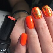 Grattol, Гель-лак Orange Red №29 (9 мл.)