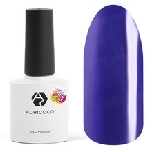 AdriCoco, Pretty dolly - Гель-лак №01 сине-фиолетовый (8 мл.)