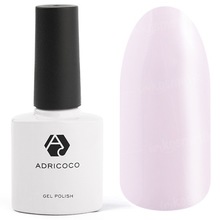 AdriCoco, Цветной гель-лак №002 нежно-розовый (8 мл.)