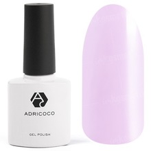 AdriCoco, Цветной гель-лак №004 розовый (8 мл.)