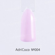 AdriCoco, Цветной гель-лак №004 розовый (8 мл.)