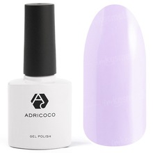 AdriCoco, Цветной гель-лак №006 нежно-лиловый (8 мл.)