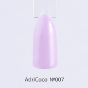 AdriCoco, Цветной гель-лак №007 лиловый (8 мл.)