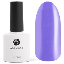 AdriCoco, Цветной гель-лак №013 васильковый (8 мл.)