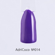 AdriCoco, Цветной гель-лак №014 фиолетовый (8 мл.)