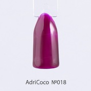 AdriCoco, Цветной гель-лак №018 бургунди (8 мл.)