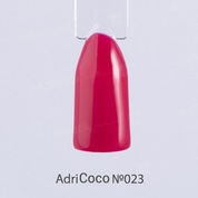 AdriCoco, Цветной гель-лак №023 темно-земляничный (8 мл.)