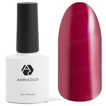 AdriCoco, Цветной гель-лак №027 винный (8 мл.)