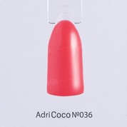 AdriCoco, Цветной гель-лак №036 светло-земляничный (8 мл.)