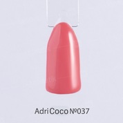 AdriCoco, Цветной гель-лак №037 индийский красный (8 мл.)