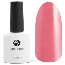 AdriCoco, Цветной гель-лак №038 розовый коралл (8 мл.)