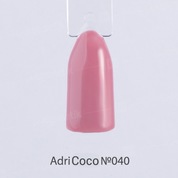 AdriCoco, Цветной гель-лак №040 пыльно-розовый (8 мл.)