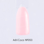 AdriCoco, Цветной гель-лак №053 розовая пудра (8 мл.)