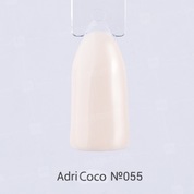 AdriCoco, Цветной гель-лак №055 молочно-бежевый (8 мл.)