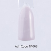 AdriCoco, Цветной гель-лак №068 платиновый (8 мл.)