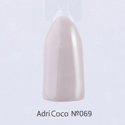 AdriCoco, Цветной гель-лак №069 светло-серый (8 мл.)