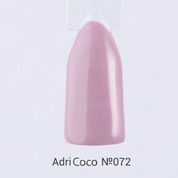 AdriCoco, Цветной гель-лак №072 пепельно-лиловый (8 мл.)
