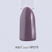 AdriCoco, Цветной гель-лак №079 дымчато-лиловый (8 мл.)