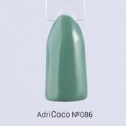 AdriCoco, Цветной гель-лак №086 холодный хаки (8 мл.)