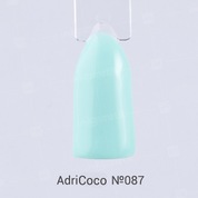 AdriCoco, Цветной гель-лак №087 нежно-мятный (8 мл.)