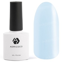 AdriCoco, Цветной гель-лак №089 светло-голубой (8 мл.)