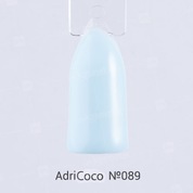 AdriCoco, Цветной гель-лак №089 светло-голубой (8 мл.)