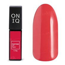 ONIQ, Гель-лак для покрытия ногтей - Pantone: Chili Pepper OGP-179s (6 мл.)