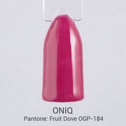 ONIQ, Гель-лак для покрытия ногтей - Pantone: Fruit Dove OGP-184s (6 мл.)