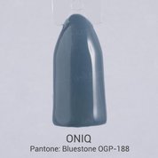 ONIQ, Гель-лак для покрытия ногтей - Pantone: Bluestone OGP-188s (6 мл.)
