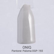 ONIQ, Гель-лак для покрытия ногтей - Pantone: Paloma OGP-193s (6 мл.)
