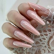 Monami Grand, Верхние формы - Арочный миндаль (Ленивый френч, 140 шт.)