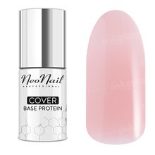 NeoNail, Cover Base Protein - Камуфлирующее Базовое покрытие Natural Nude №7034 (7,2 мл.)