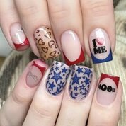 Swanky Stamping, Пластина для стемпинга №199 (6х6 см)