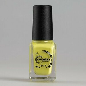 Swanky Stamping, Лак для стемпинга - Пыльно-желтый №S63 (6 мл)