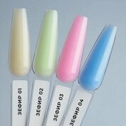 MOODNAIL, Гель для наращивания - Builder Gel Зефир №03 (15г)