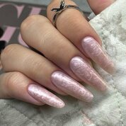 MOODNAIL, Гель для наращивания с шиммером - Аврора Рассвет (15г)