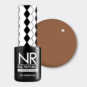 Nail Republic, Color Top Protector - Камуфлирующий топ c UV фильтром без л/с №38 (10 мл)
