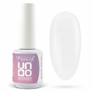 UNO, Гель-лак FRENCH - Ultra White/Ультра белый (8 г)