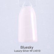 Bluesky, Гель-лак Luxury Silver № LV010 (10 мл.)